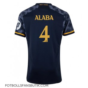 Real Madrid David Alaba #4 Replika Bortatröja 2023-24 Kortärmad